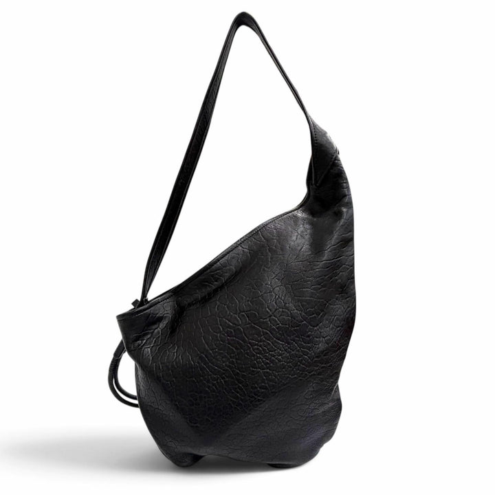 Excellent MARNI Shoulder Bag small hobo bag black Sheep leather Women SBMP0216U0