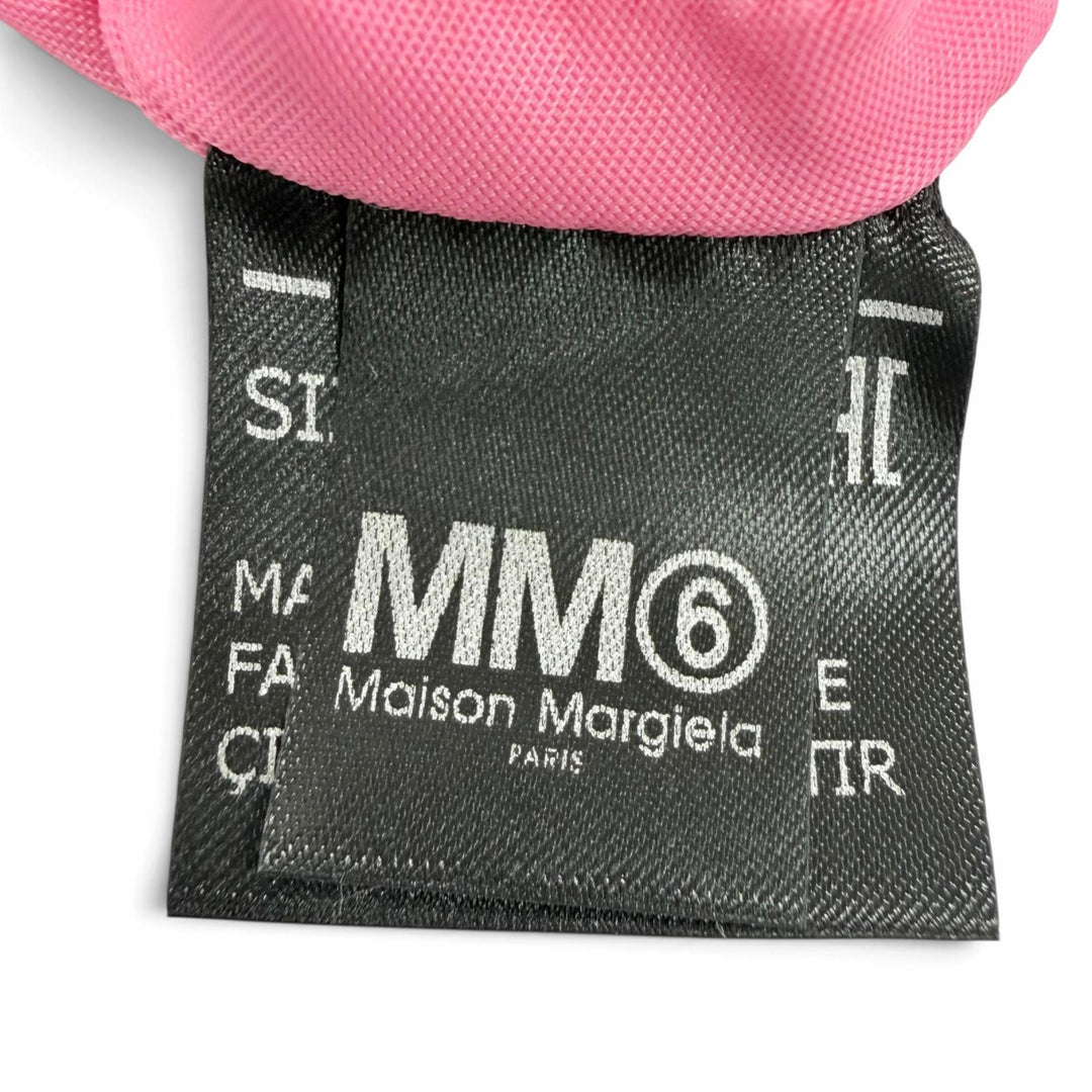 Excellent MM6 Maison Margiela Shoulder Bag Numeric nylon pink SB6WG0026