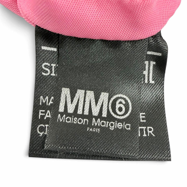Excellent MM6 Maison Margiela Shoulder Bag Numeric nylon pink SB6WG0026