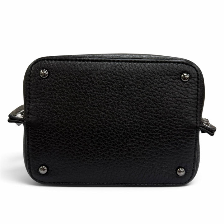 Pristine Valentino Garavani Handbag Rockstud Small 2-Way Leather Shoulder Bag