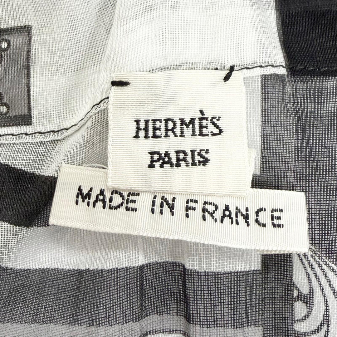 Excellent HERMES one piece Berlin Bayadère Beach Dress Back strap 34 2E3503DM