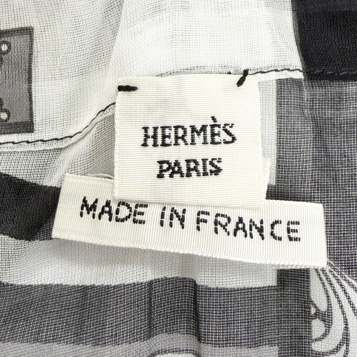Excellent HERMES one piece Berlin Bayadère Beach Dress Back strap 34 2E3503DM