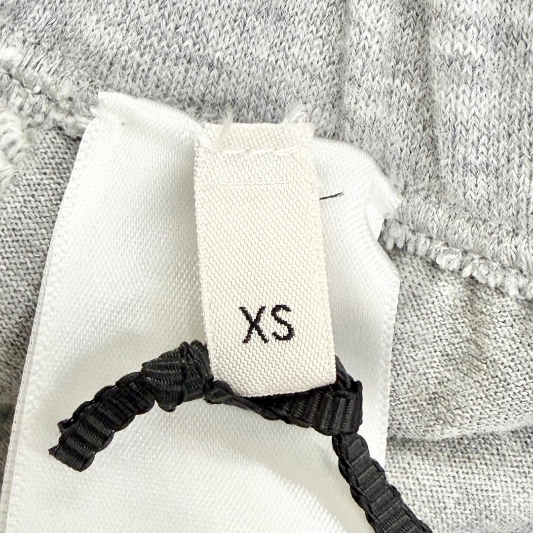 Pristine CELINE Shorts Triomphe embroidered sweatpants gray XS 2Z5284501