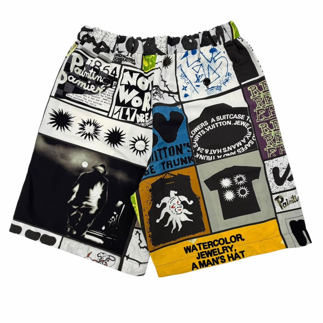Pristine LOUIS VUITTON Shorts full pattern half pants Multi Nylon mens IT 50