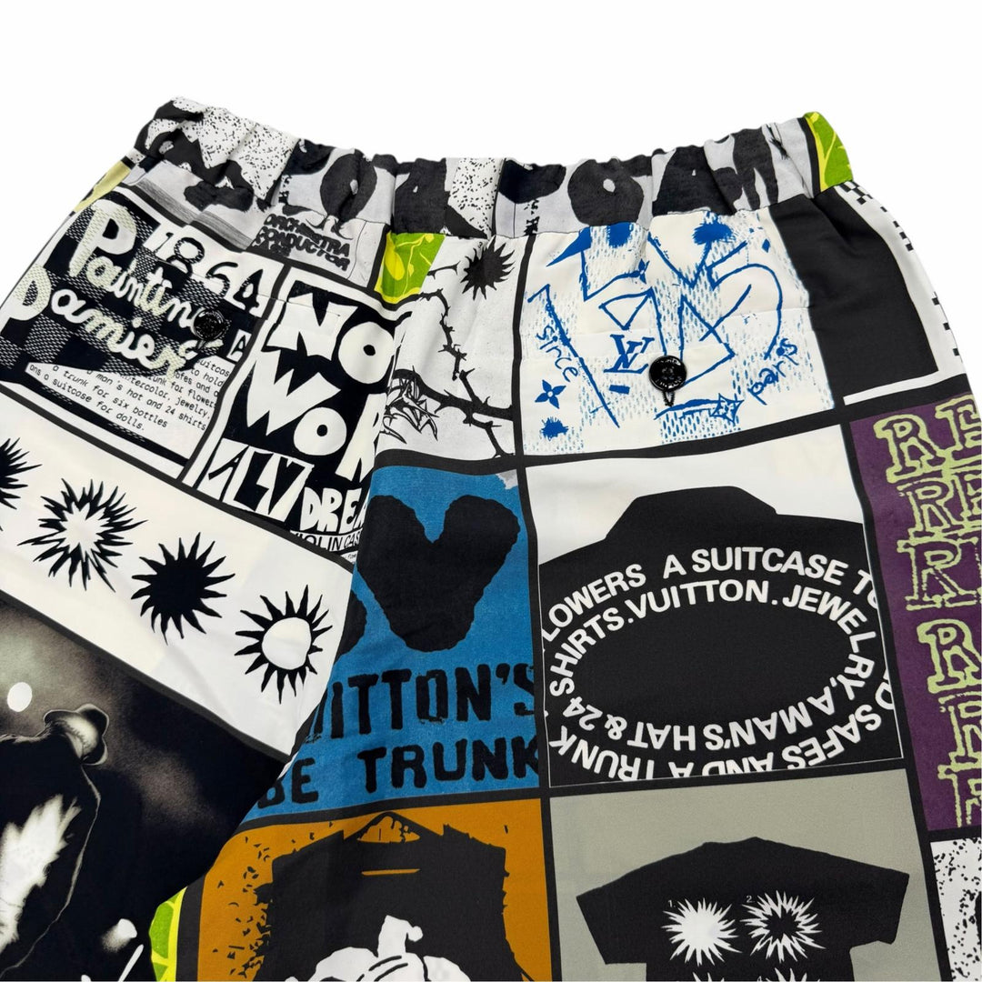 Pristine LOUIS VUITTON Shorts full pattern half pants Multi Nylon mens IT 50