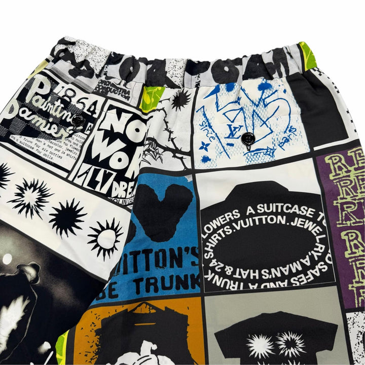 Pristine LOUIS VUITTON Shorts full pattern half pants Multi Nylon mens IT 50