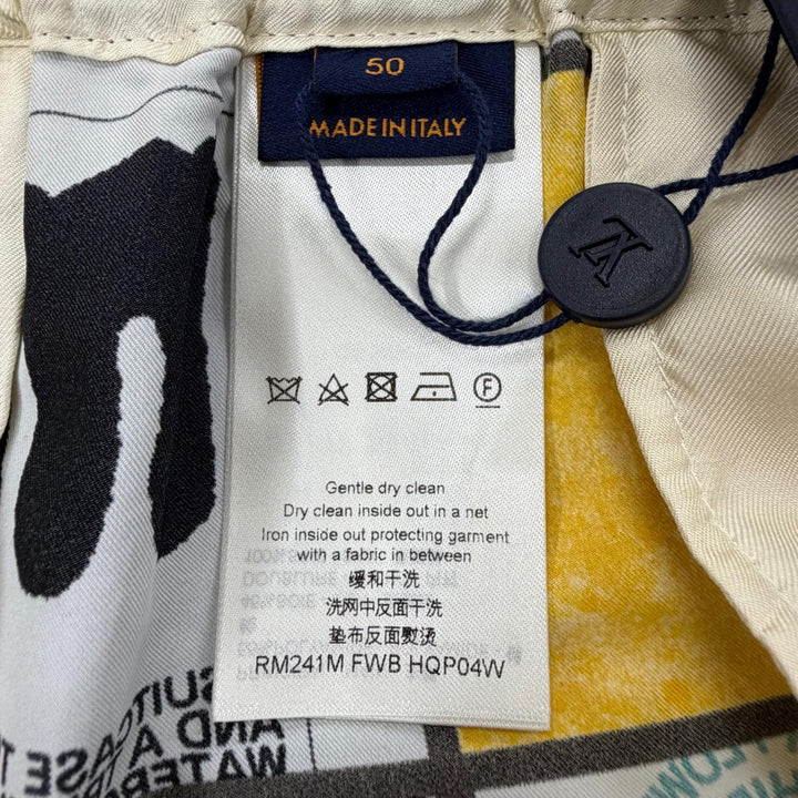 Pristine LOUIS VUITTON Shorts full pattern half pants Multi Nylon mens IT 50