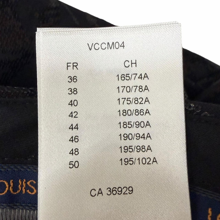 Pristine LOUIS VUITTON Pants Monogram sequin slacks trousers