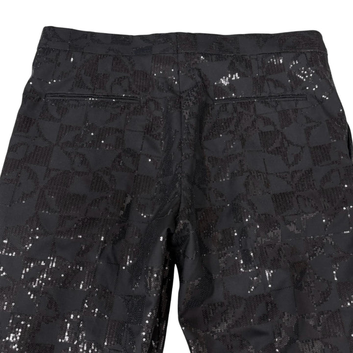 Pristine LOUIS VUITTON Pants Monogram sequin slacks trousers