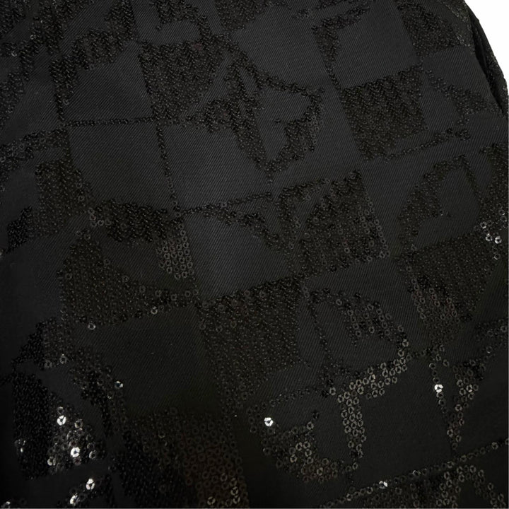 Pristine LOUIS VUITTON Pants Monogram sequin slacks trousers