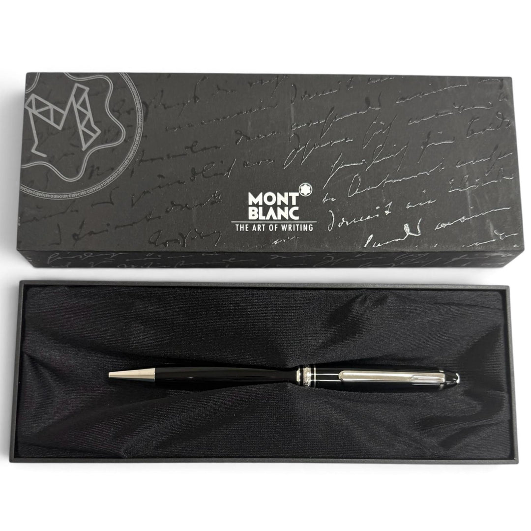 Excellent MONTBLANC Ballpoint pen Meisterstück Classic Platinum Line black