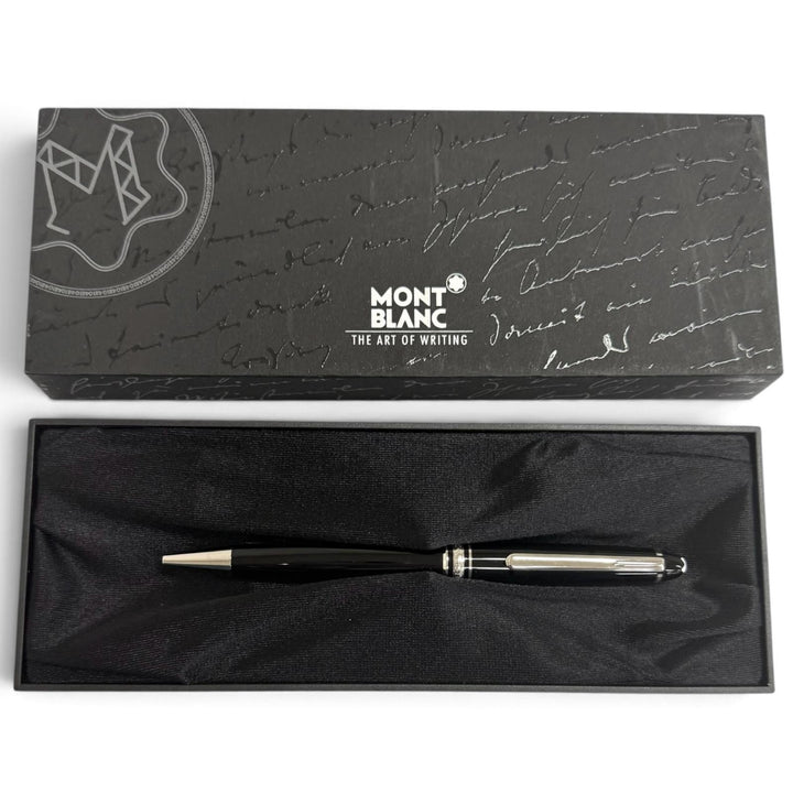 Excellent MONTBLANC Ballpoint pen Meisterstück Classic Platinum Line black
