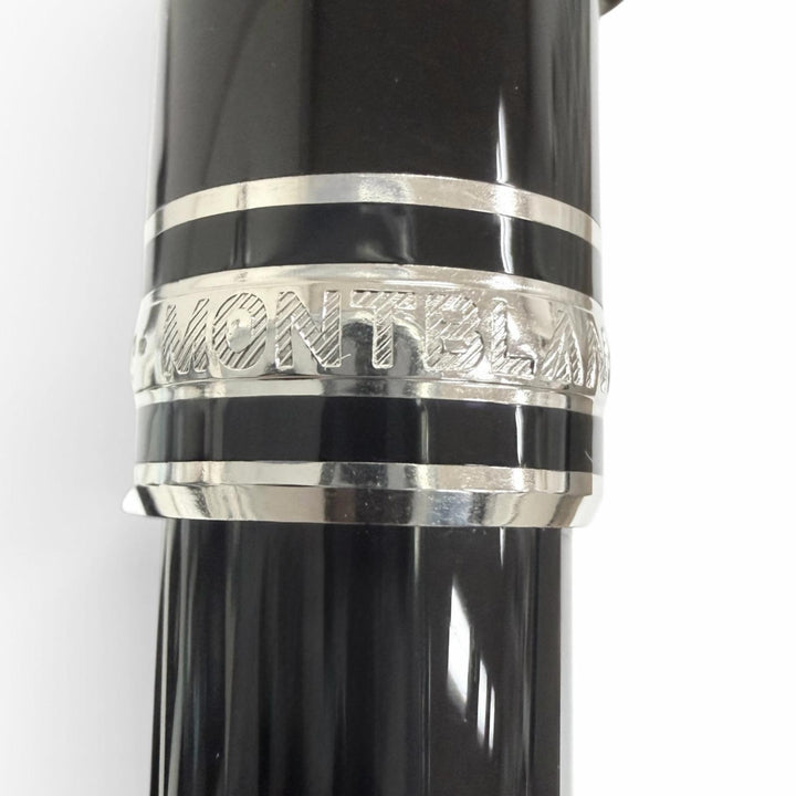 Excellent MONTBLANC Ballpoint pen Meisterstück Classic Platinum Line black