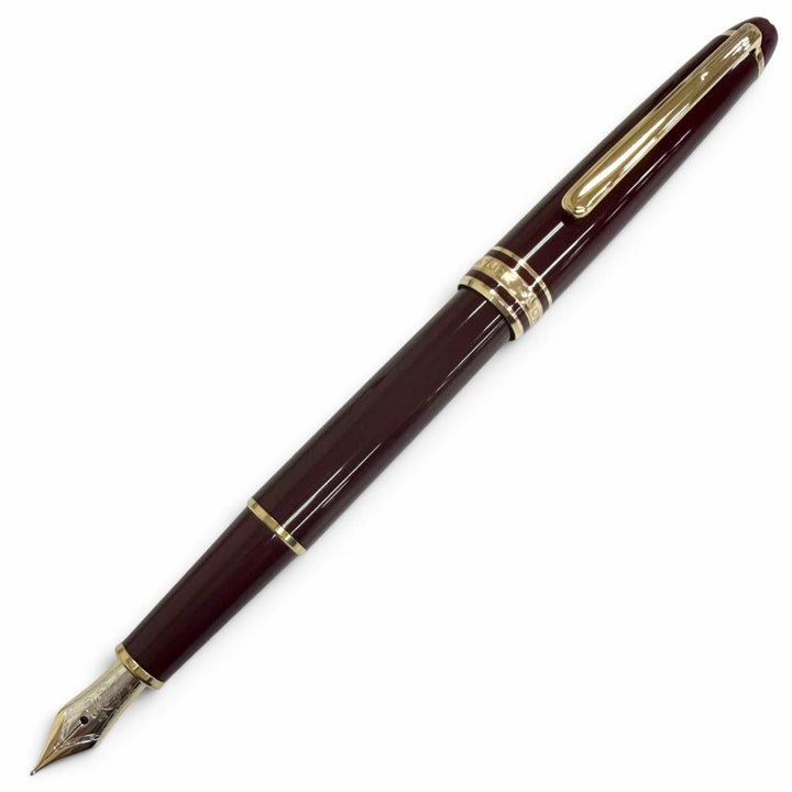 Excellent MONTBLANC fountain pen Meisterstück Classic Bordeaux 14K mens