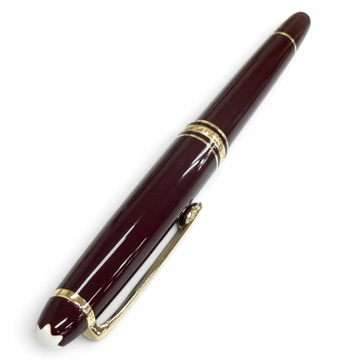 Excellent MONTBLANC fountain pen Meisterstück Classic Bordeaux 14K mens
