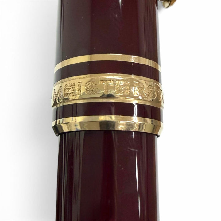 Excellent MONTBLANC fountain pen Meisterstück Classic Bordeaux 14K mens