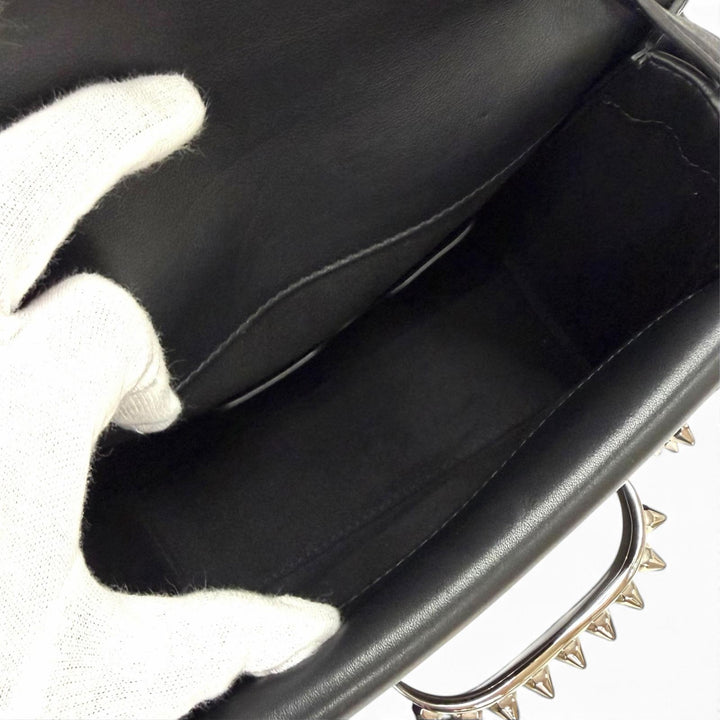 Excellent Alexander McQueen Shoulder Bag The Story Studded Leather 2-way leather