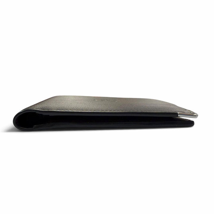 Pristine Cartier Bifold Wallet Must de Cartier Compact wallet black leather mens