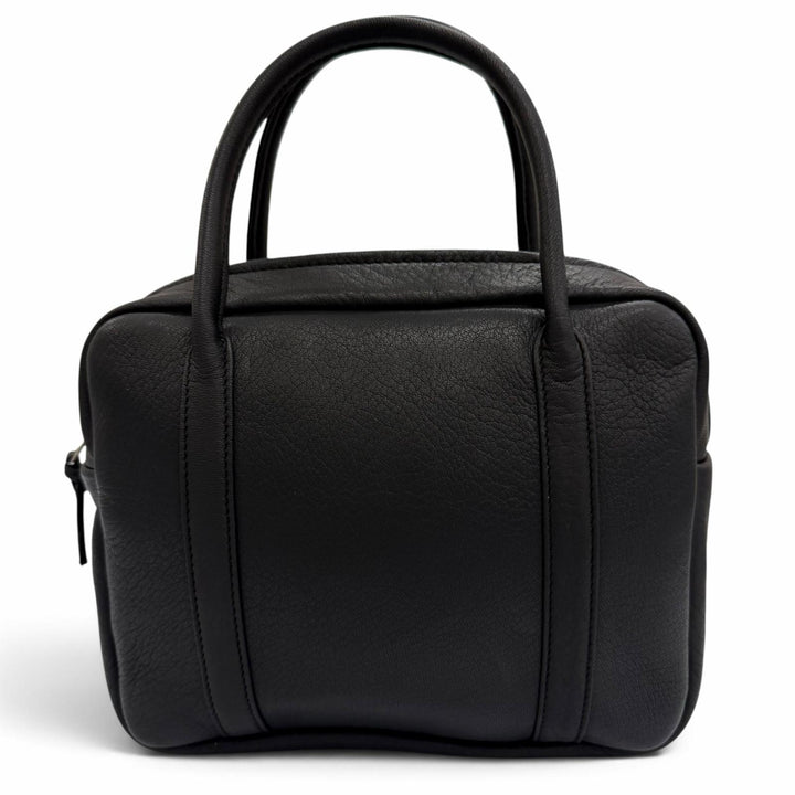 Excellent Aeta Handbag SQUARE BOSTON MINI Deerskin Mini Boston Bag black Women