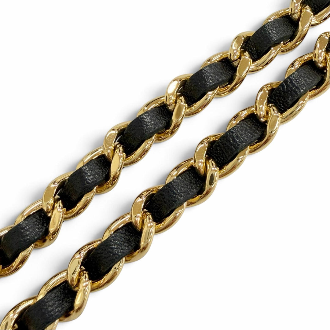Great CHANEL Matelassé COCO Mark Mini Chain Shoulder Bag (Random Number) black