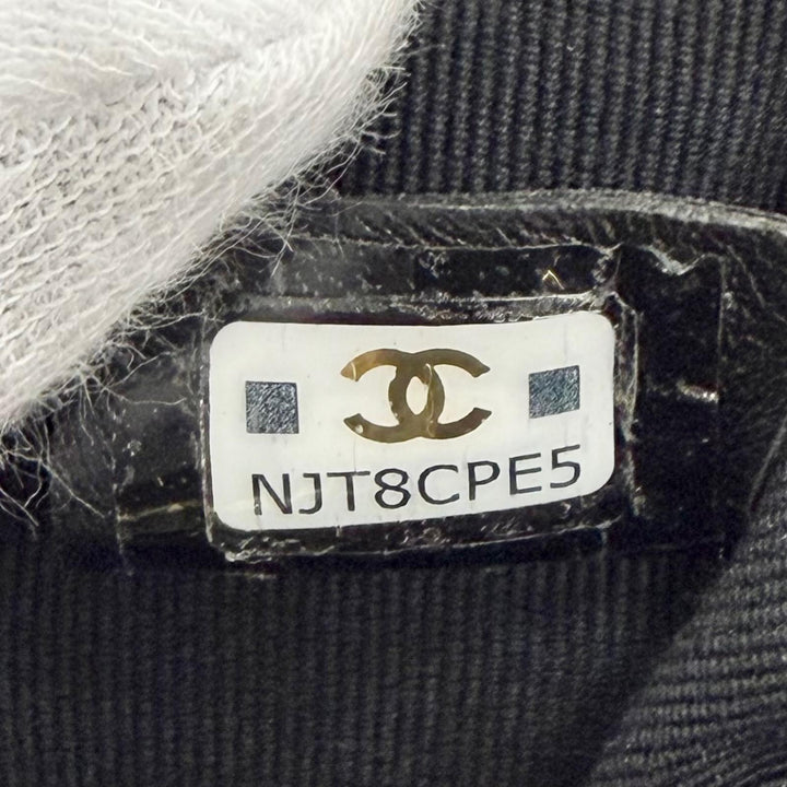 Great CHANEL Matelassé COCO Mark Mini Chain Shoulder Bag (Random Number) black
