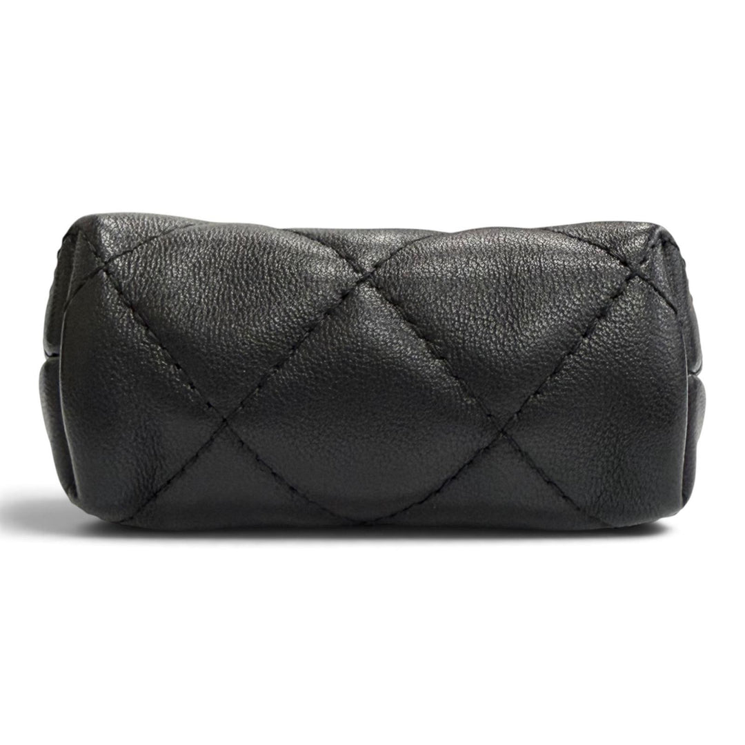 Great CHANEL Matelassé COCO Mark Mini Chain Shoulder Bag (Random Number) black