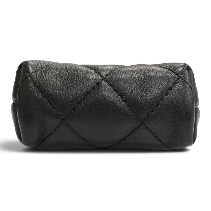 Great CHANEL Matelassé COCO Mark Mini Chain Shoulder Bag (Random Number) black
