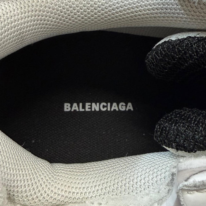 Excellent BALENCIAGA sneakers Soleless Sneakers Lace up white mesh EU40 841506