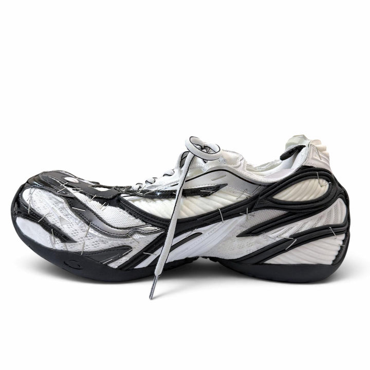 Excellent BALENCIAGA sneakers Soleless Sneakers Lace up white mesh EU40 841506