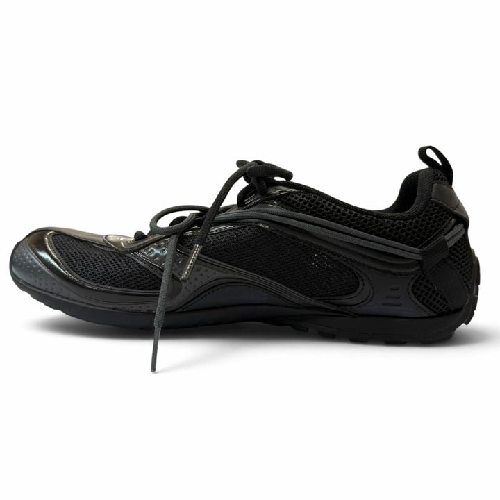 Excellent BALENCIAGA Low cut sneakers Radar Sneaker Lace up black mesh 41 865703