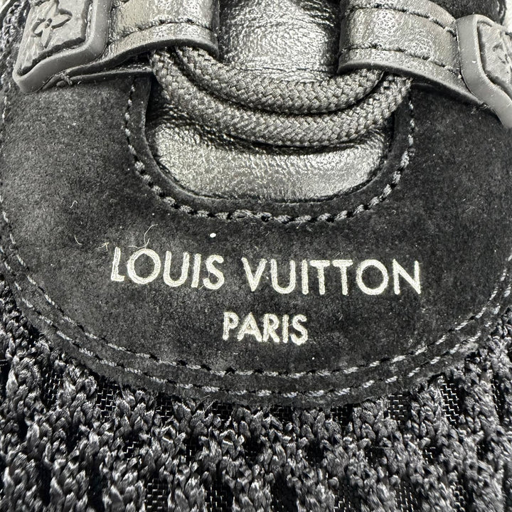 Excellent LOUIS VUITTON Low cut sneakers LV Sneakers Monogram black Women IT 38