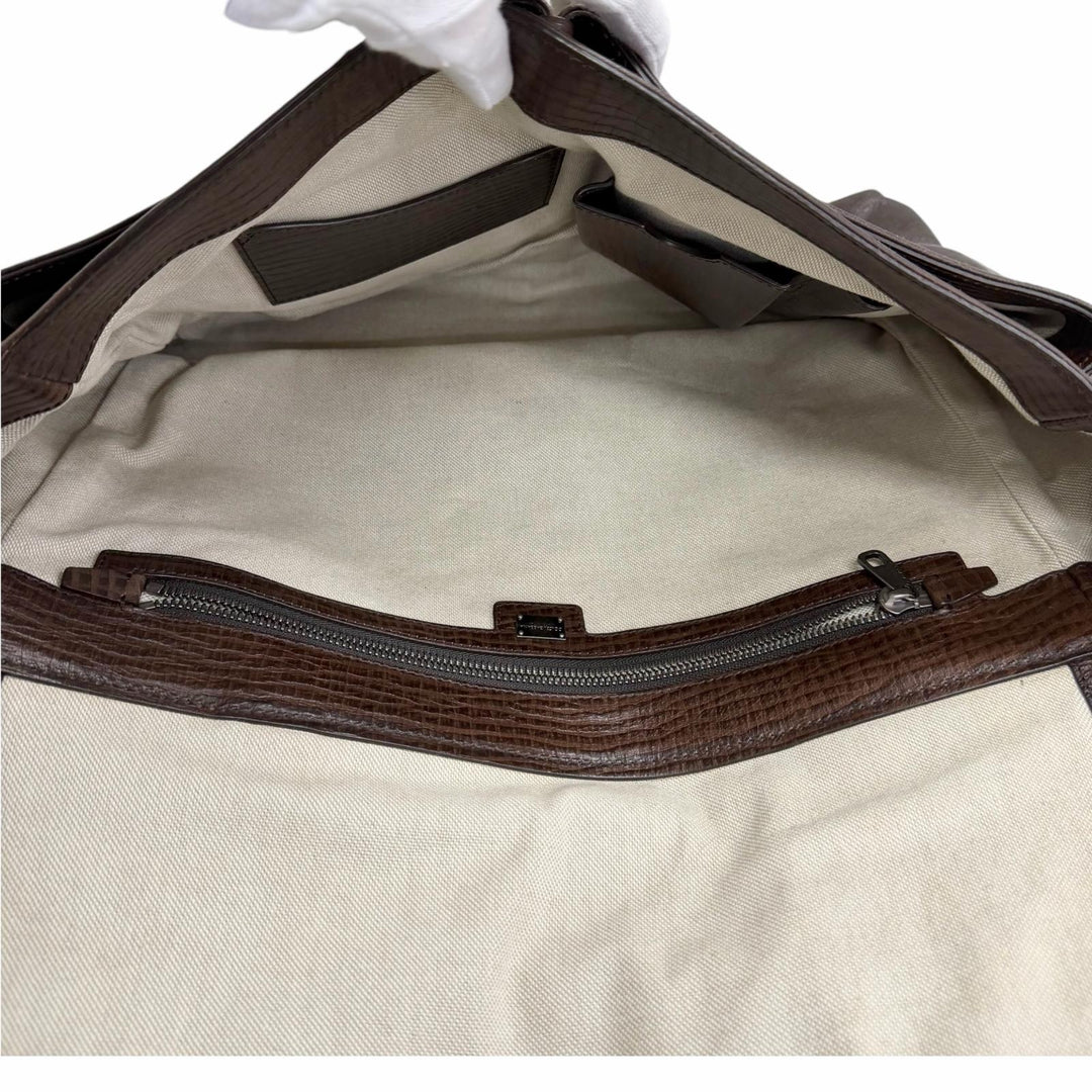 Excellent DOLCE&GABBANA Shoulder Bag Antique Leather Messenger Bag