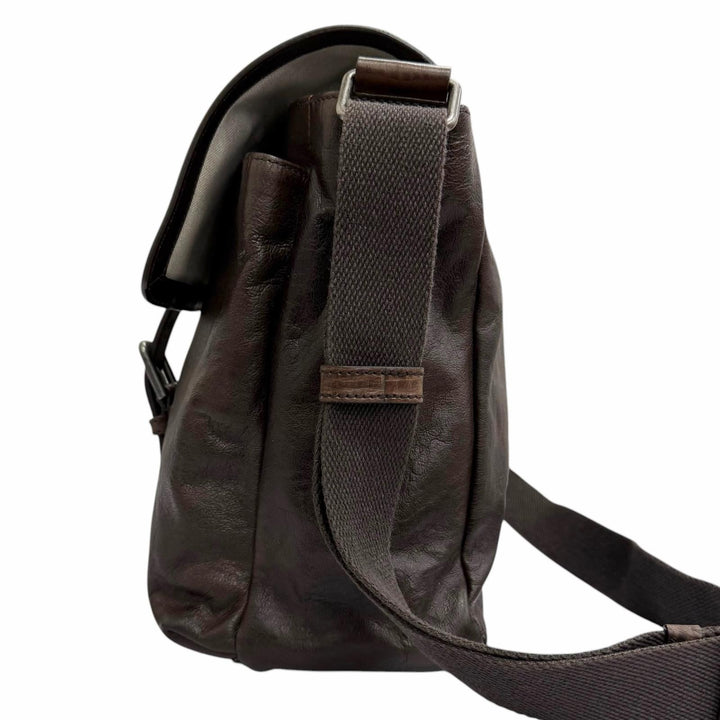 Excellent DOLCE&GABBANA Shoulder Bag Antique Leather Messenger Bag