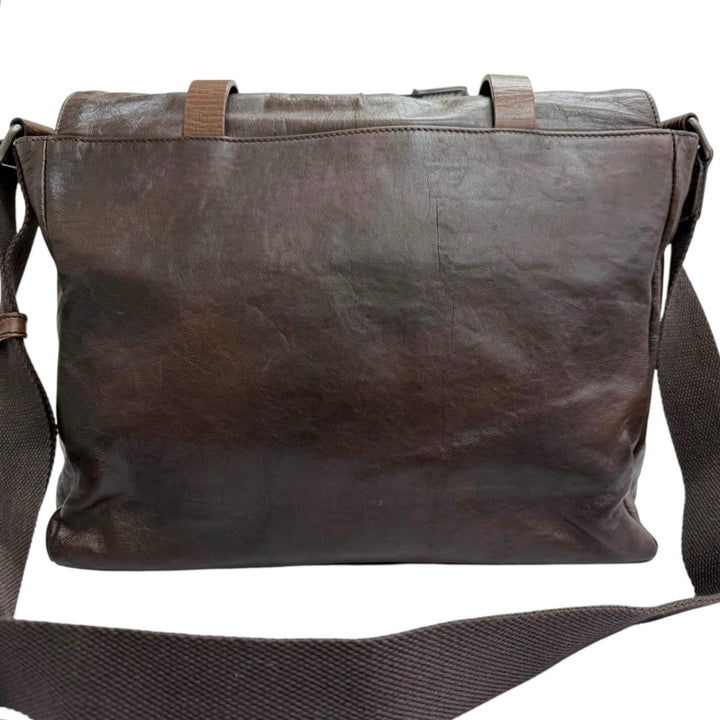 Excellent DOLCE&GABBANA Shoulder Bag Antique Leather Messenger Bag