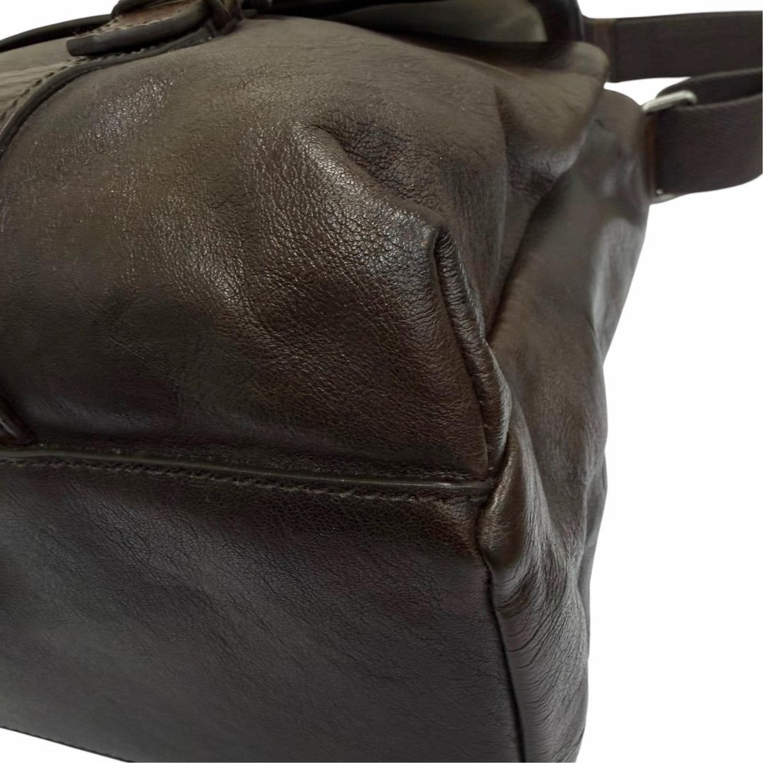 Excellent DOLCE&GABBANA Shoulder Bag Antique Leather Messenger Bag