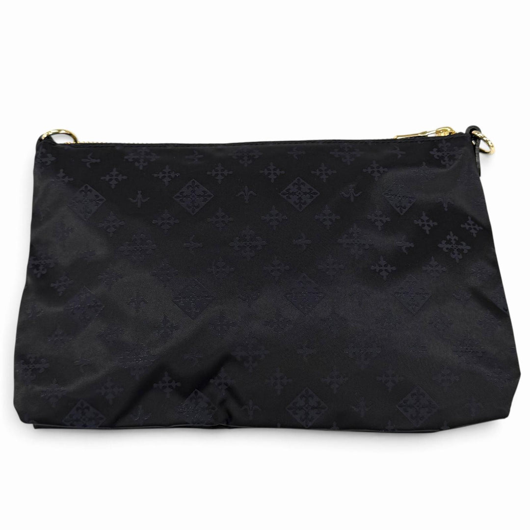 Pristine russet Tote Bag Monogram nylon jacquard 2-way bag with pouch polyester