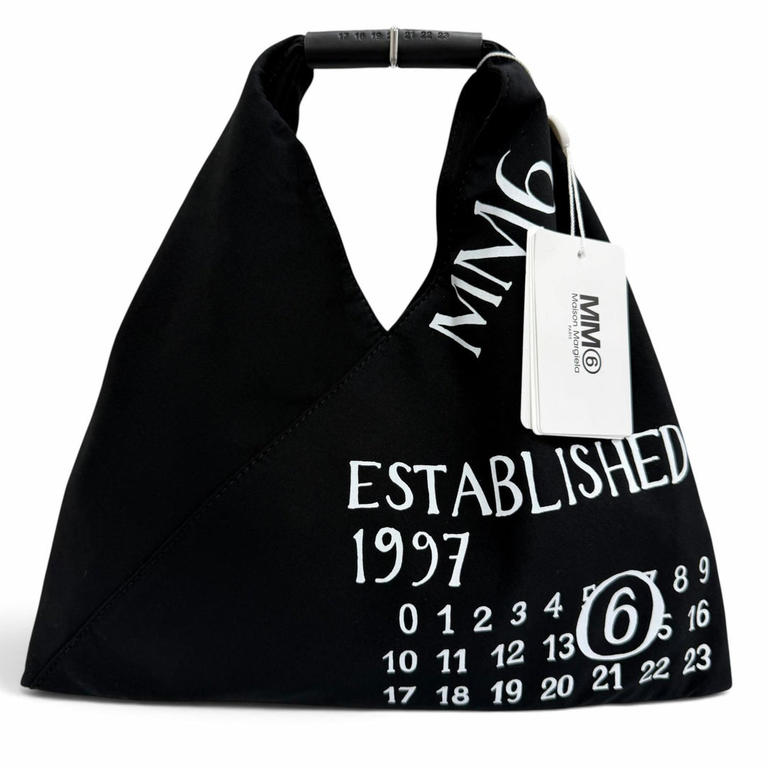 Pristine MM6 Maison Margiela Handbag canvas black cotton Women