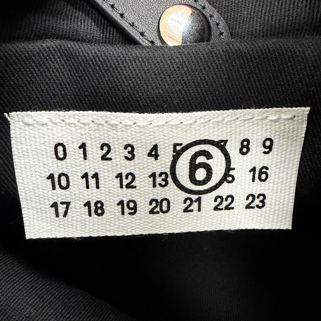 Pristine MM6 Maison Margiela Handbag canvas black cotton Women