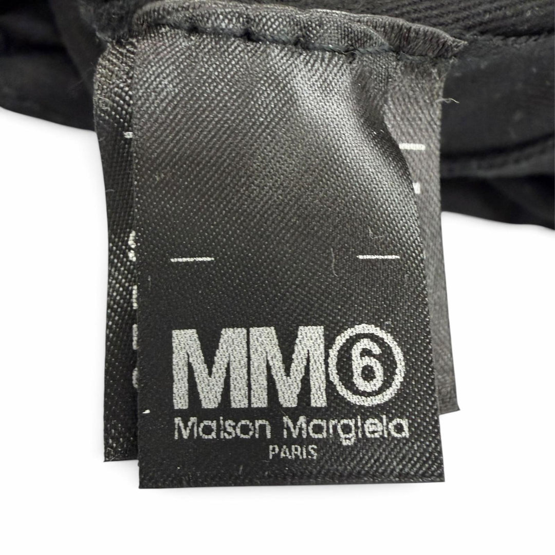 Pristine MM6 Maison Margiela Handbag canvas black cotton Women