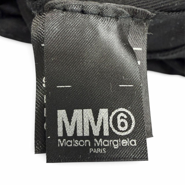 Pristine MM6 Maison Margiela Handbag canvas black cotton Women