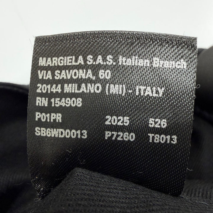 Pristine MM6 Maison Margiela Handbag canvas black cotton Women