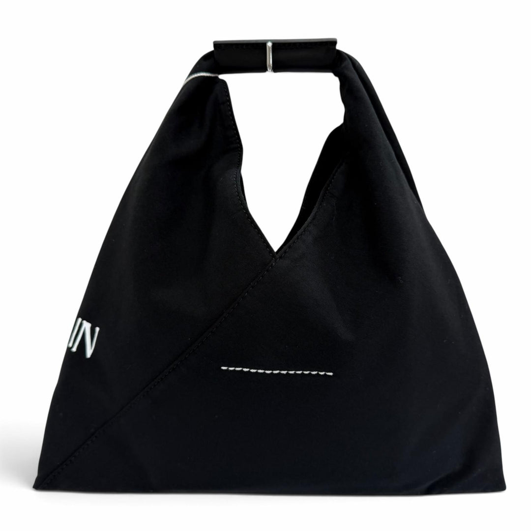 Pristine MM6 Maison Margiela Handbag canvas black cotton Women
