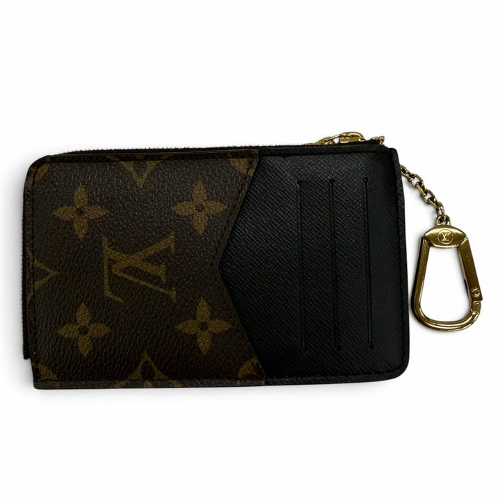 Excellent LOUIS VUITTON Coin case Card Case Porto Cult Recto Verso Brown M69431