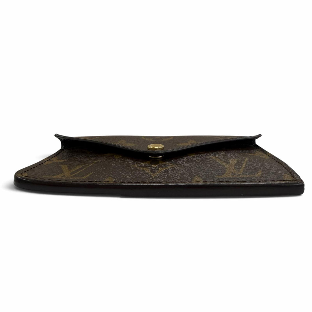 Excellent LOUIS VUITTON Coin case Card Case Porto Cult Recto Verso Brown M69431