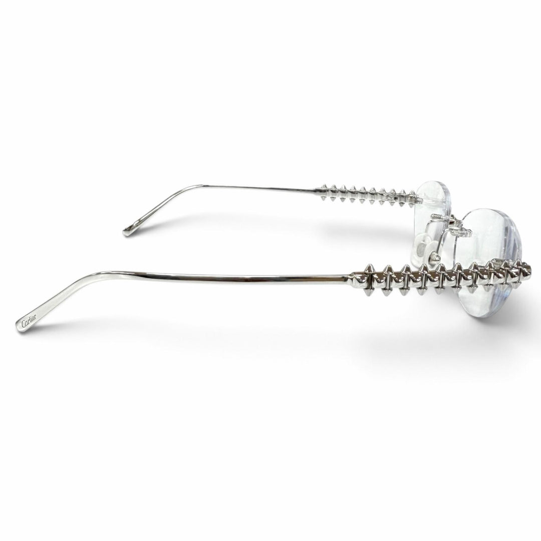Excellent Cartier Glasses Clash de Cartier sunglasses Silver Women