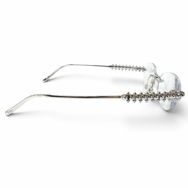 Excellent Cartier Glasses Clash de Cartier sunglasses Silver Women