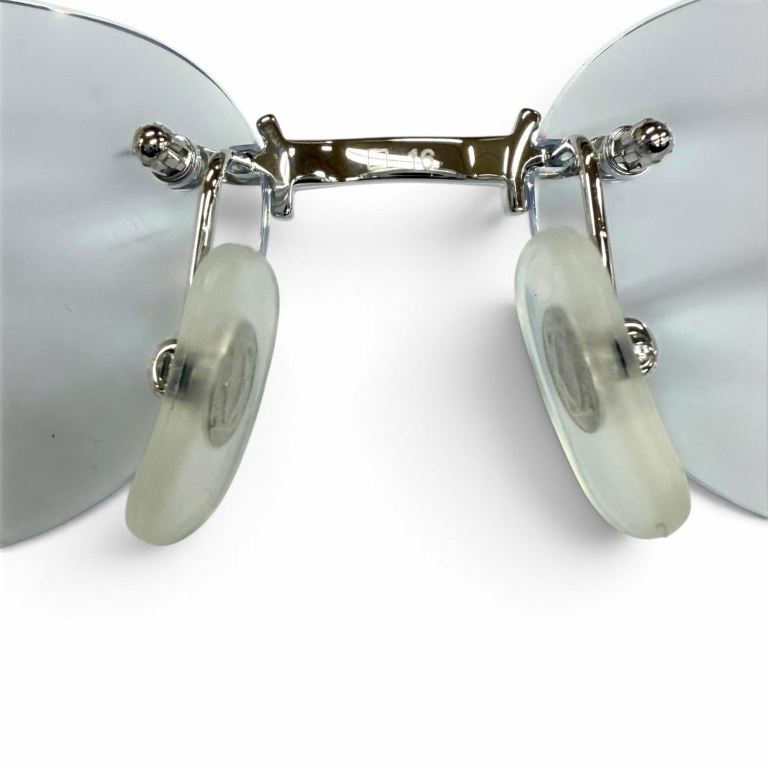 Excellent Cartier Glasses Clash de Cartier sunglasses Silver Women