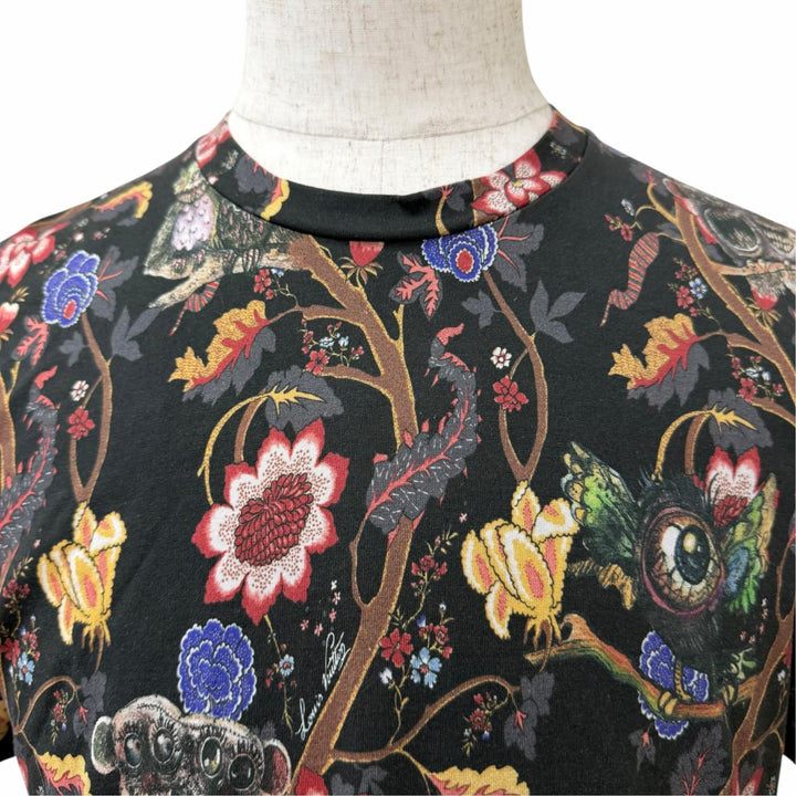 Excellent LOUIS VUITTON Short sleeve T-shirt Chapman Brothers Garden in Hell XS