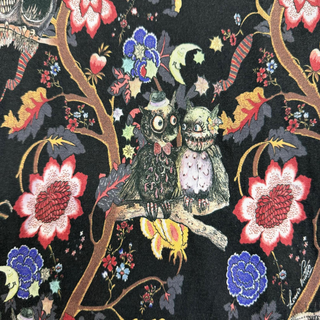 Excellent LOUIS VUITTON Short sleeve T-shirt Chapman Brothers Garden in Hell XS