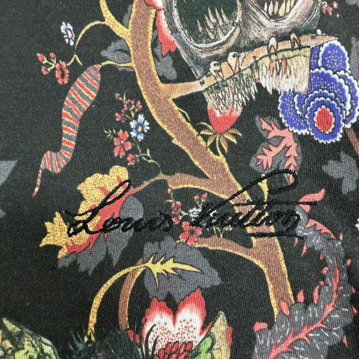 Excellent LOUIS VUITTON Short sleeve T-shirt Chapman Brothers Garden in Hell XS